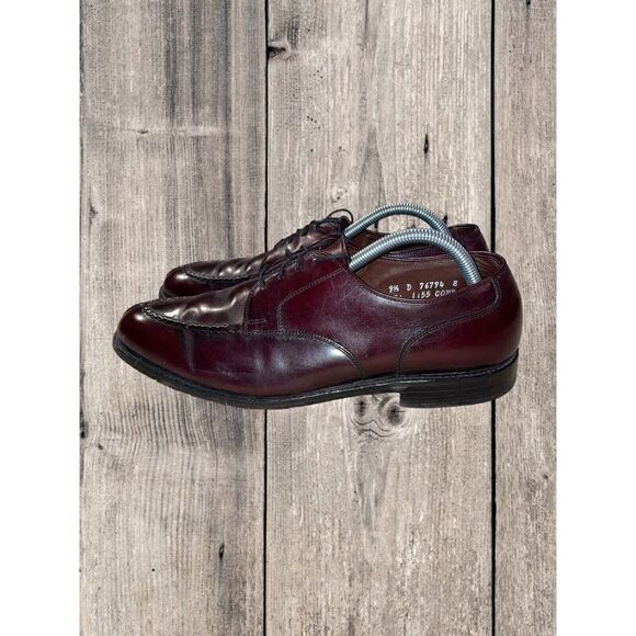 Allen Edmonds Brandywood Split Toe Mens Dress Shoe Ox Blood Leather Size 9.5D main image 9